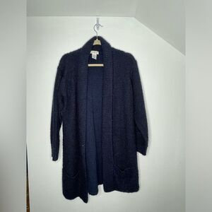 Blue yarnworks sweater. Size medium
